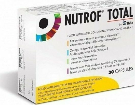 Thea Pharma Hellas Nutrof Total 30 Κάψουλες