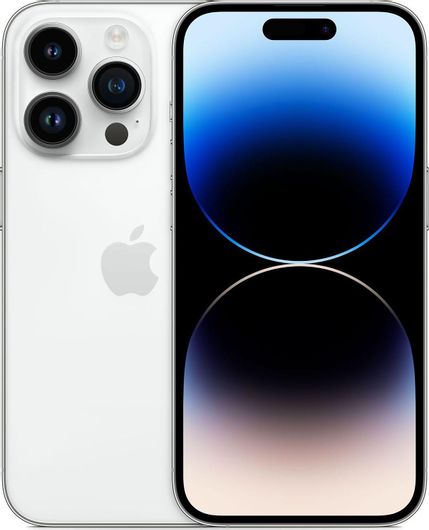 Apple iPhone 14 Pro 5G 6GB 128GB Ασημί