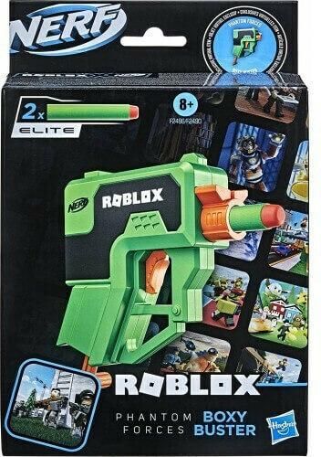 Εκτοξευτής Nerf Roblox: Phantom Forces Boxy Buster για 8+ Ετών