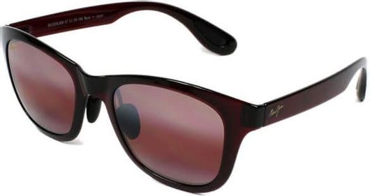 Γυαλιά Ηλίου Ανδρικά Maui Jim Hana Bay-434 07 με Κοκκάλινο Σκελετό Μπορντό