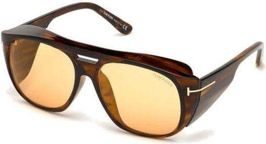 Γυαλιά Ηλίου Ανδρικά Tom Ford 0799 50E 59 Ταρταρουγα Καφέ