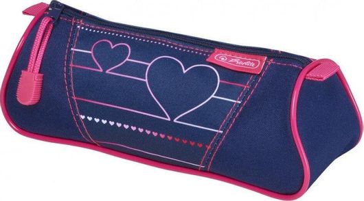 Κασετίνα Herlitz Heartbeat με 1 Θήκη Μπλε