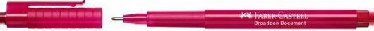 Μαρκαδοράκι Faber-Castell Broadpen 1554 0.8mm Κόκκινο