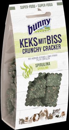 Συμπληρωματική Τροφή Bunny Nature Crunchy Cracker με Σπιρουλίνα 50gr