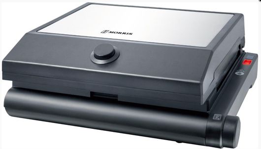 Τοστιέρα Morris S1306SM με Αποσπώμενες Πλάκες για 2 Τοστ 1000W Μαύρο