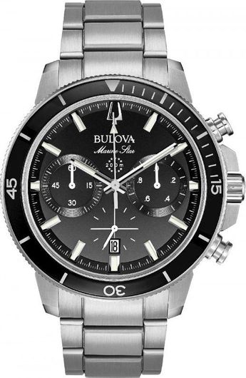 Ανδρικό Ρολόι Bulova 96B272 Αναλογικό με Μεταλλικό Μπρασελέ Ασημί