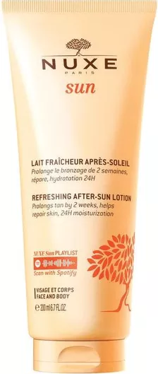 After Sun Lotion Nuxe Refreshing για Πρόσωπο & Σώμα 200ml