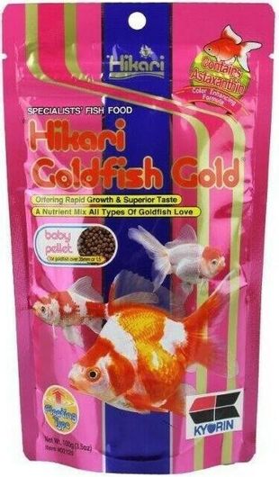 Τροφή Ψαριών Hikari Goldfish Gold Baby Pellet 100gr