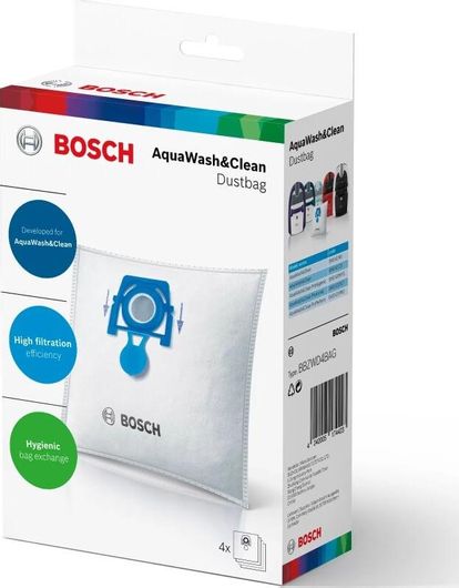 Σακούλες Σκούπας Bosch BBZWD4BAG 4τμχ