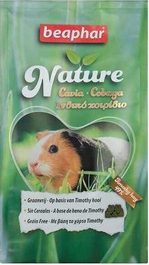 Τροφή Τρωκτικών Beaphar Nature για για Ινδικό Χοιρίδιο 750gr