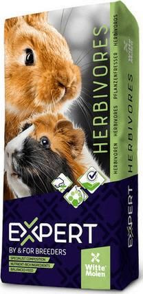 Τροφή για Κουνέλια Witte Molen Expert Premium Dwarf με Μπανάνα 1kg