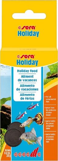 Τροφή για Ψάρια Sera Holiday για Τροπικά Ψάρια 10 Κάψουλες