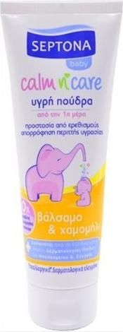 Υγρή Πούδρα για Συγκάματα Μωρού Septona Calm n' Care με Βάλσαμο & Πανθενόλη 100ml