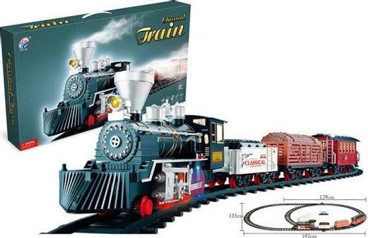 Ατμομηχανή Zita Toys με Ήχους και Φως