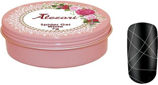 Gel Νυχιών Alezori Spider Gel White 7gr