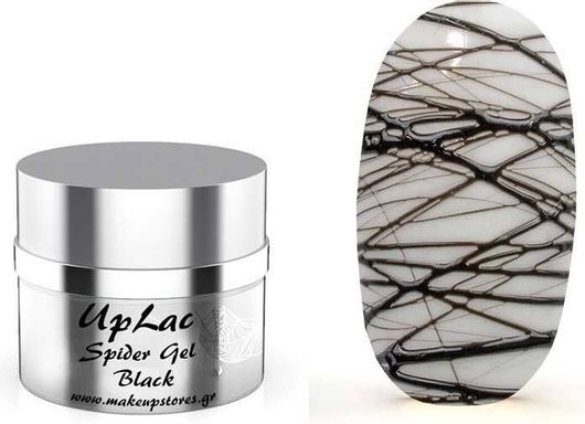 Gel Νυχιών Uplac Spider Gel Black 5gr