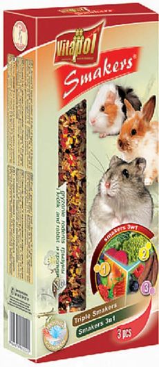 Παστέλι για Τρωκτικά Vitapol Mix 135gr