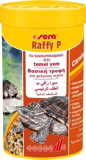 Τροφή για Χελώνες Νερού Sera Raffy P 250ml