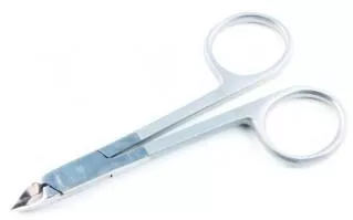 Πενσάκι Νυχιών Ro-Ro Accessories 4mm από Ανοξείδωτο Ατσάλι Ασημί