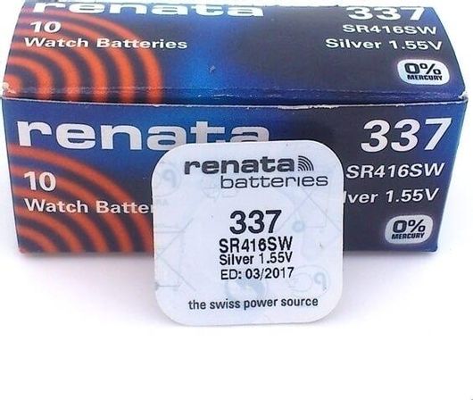 Μπαταρία #337 για Spy Ακουστικά Ψείρες 10τμχ