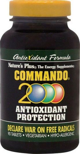 Nature's Plus Commando 2000 Ειδικό Συμπλήρωμα Διατροφής 90 Ταμπλέτες
