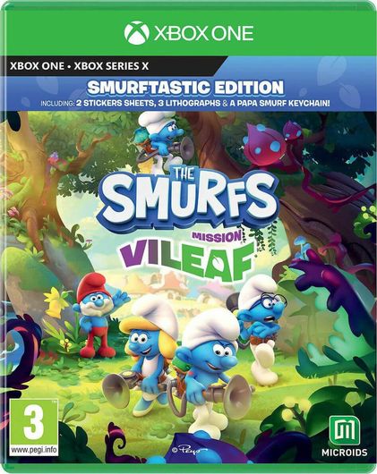The Smurfs Mission Vileaf Smurftastic Edition - Xbox Series X Game