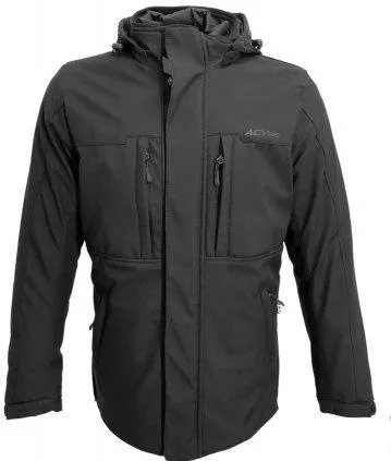 Μπουφάν Μηχανής AGVpro Rapid Soft Shell Ανδρικό Συνθετικό Μακρύ (3/4) Χειμερινό Αδιάβροχο L Μαύρο