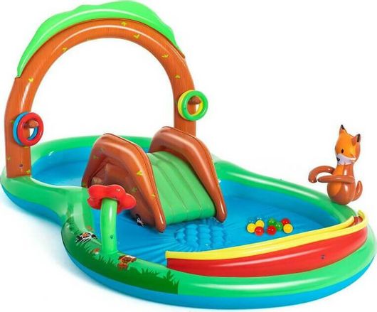 Φουσκωτή Πισίνα Bestway Friendly Woods Play Center Παιδική 295x199x30cm