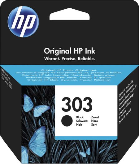 HP 303 Γνήσιο Μελάνι Εκτυπωτή InkJet Μαύρο T6N02AE