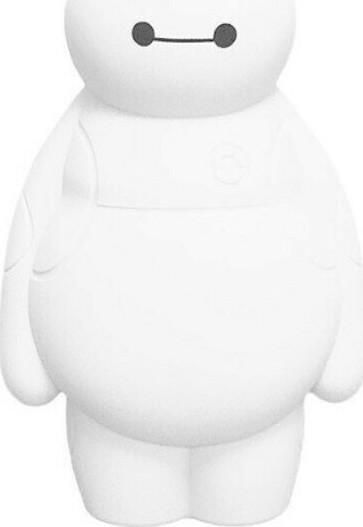 Κασετίνα Σιλικόνης Baymax Λευκό 20x13cm