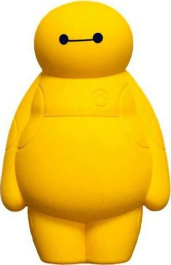 Κασετίνα Σιλικόνης Baymax Κίτρινο 20x13cm