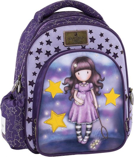 Σχολική Τσάντα Νηπίου Πλάτης Santoro Gorjuss Catch a Falling Star Μοβ