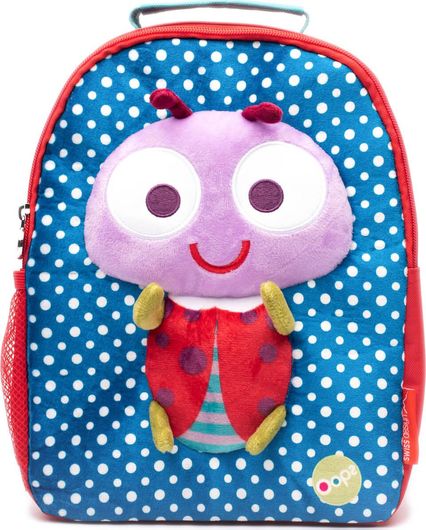 Σχολική Τσάντα Νηπίου Oops Πλάτης Super Soft Ladybug