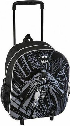 Σχολική Τσάντα Νηπίου Graffiti Τρόλεϊ Batman Silver 3D