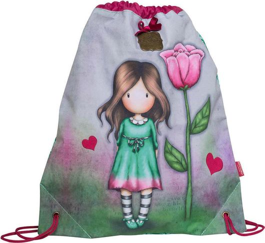 Παιδική Τσάντα Πουγκί Santoro Thumbellina Gorjuss Πολύχρωμη