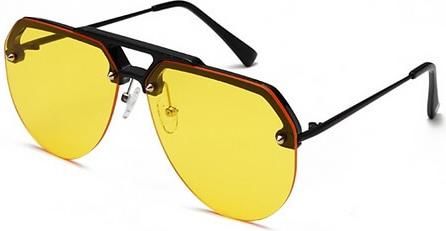 Γυναικεία Γυαλιά Coraline Diodora Μεταλλικό Σκελετό & Κίτρινο Φακό