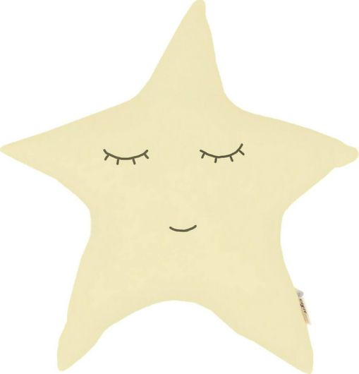 Βρεφικό Μαξιλάρι Αστέρι 35x35cm Εκρού