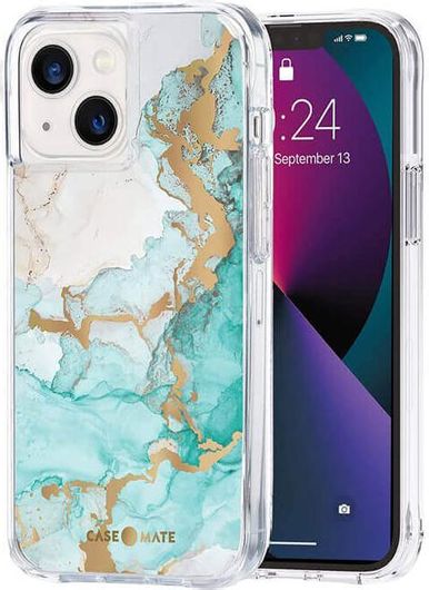 Case-Mate Tough Print Back Cover Σιλικόνης Ocean Marble iPhone 13