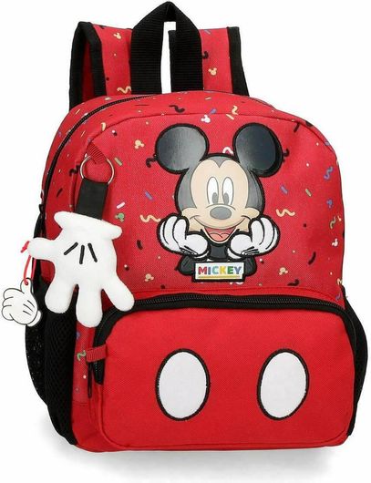 Σχολική Τσάντα Νηπίου Disney Mickey Κόκκινο