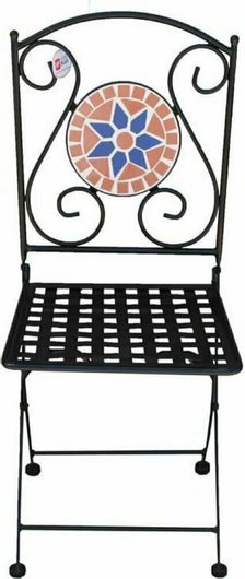 Καρέκλα Homeplus 01.02.0760 Κλασική Μεταλλική Μαύρο