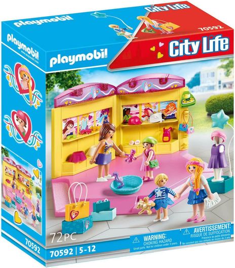 Playmobil City Life Κατάστημα Παιδικής Μόδας 70592 για 5-12 ετών.