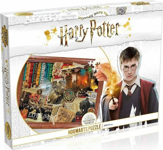 Puzzle Harry Potter - Hogwarts 2D 1000 Κομμάτια