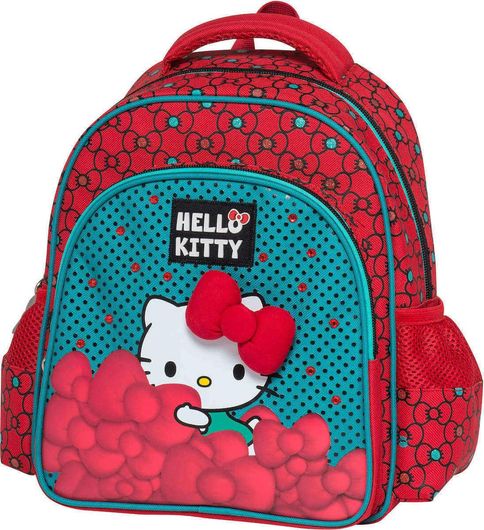 Σχολική Τσάντα Νηπίου Πλάτης Graffiti Hello Kitty Πολύχρωμο