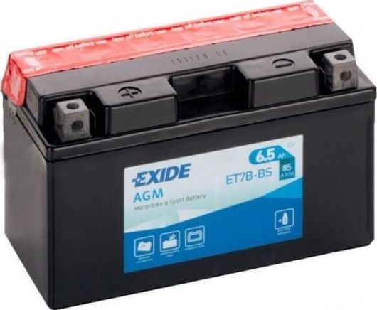 Μπαταρία Μοτοσυκλέτας Exide ET7-BS με Χωρητικότητα 6.5Ah