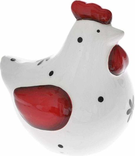 Πασχαλινό Διακοσμητικό Κότα Iliadis Κεραμική 12x9x12cm