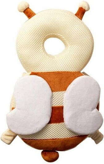 Προστατευτικό Μαξιλάρι Κεφαλιού Μωρού Gentle Βαμβακερό Μελισσούλα 33x19x6cm