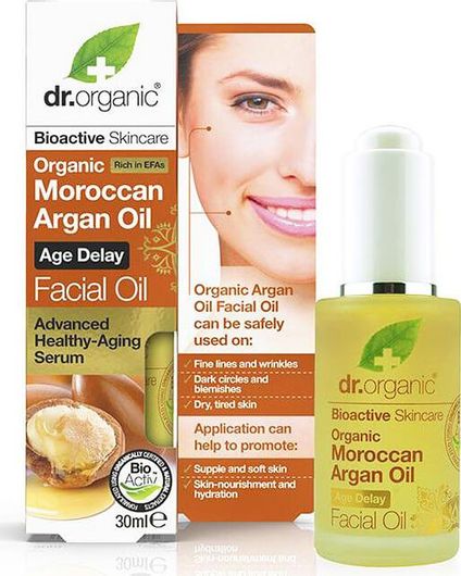 Λάδι Προσώπου Dr. Organic Argan Oil Facial Oil 30ml
