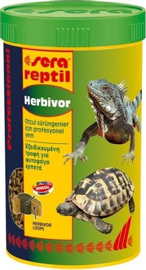Τροφή για Χελώνες Sera Reptil Professional Herbivor 250ml