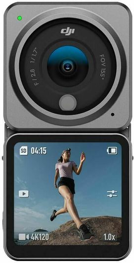Action Camera DJI Action 2 Dual-Screen Combo 4K Ultra HD Υποβρύχια με WiFi με Οθόνη 1.76" Γκρι