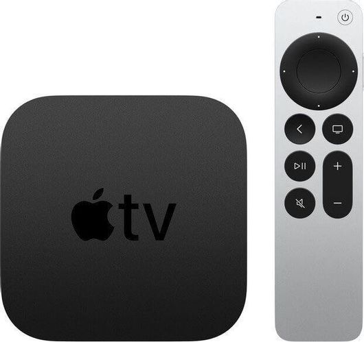 Apple TV Box TV 4K 2022 4K UHD με WiFi και 64GB Αποθηκευτικό Χώρο με Λειτουργικό tvOS και Siri